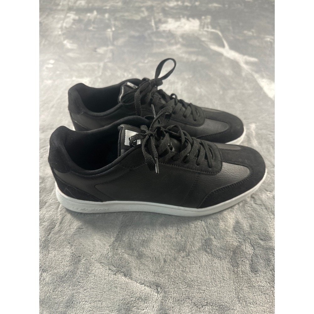 Quiksilver Streak Mens Black Low Top Sneakers‎ Skate Shoes CQ10072M Size 11